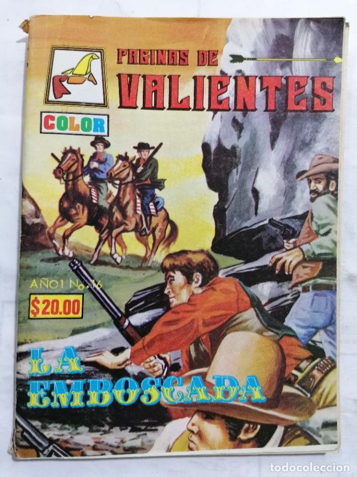 C&oacute;mics: PAGINAS DE VALIENTES - LA EMBOSCADA, A&Ntilde;O 1, N&ordm; 16 - Foto 1