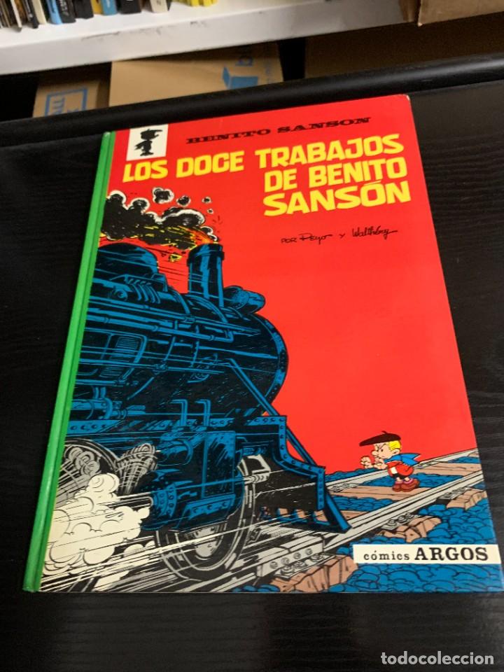 C&oacute;mics: Benito Sans&oacute;n, de Peyo y Walthery. Los doce trabajos de Benito Sans&oacute;n - Foto 1