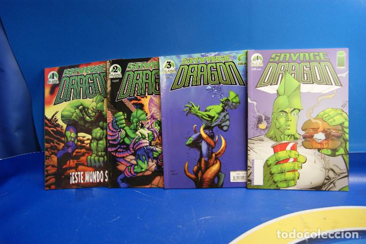 C&oacute;mics: Comics. Savage Dragon, E. Larsen. Image. Aleta Ediciones, 2004. n&ordm; 1, 2, 3, 4. - Foto 1
