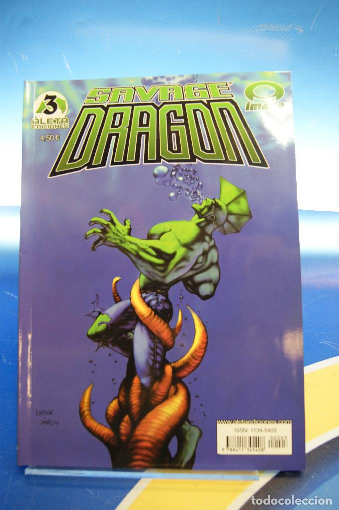 C&oacute;mics: Comics. Savage Dragon, E. Larsen. Image. Aleta Ediciones, 2004. n&ordm; 1, 2, 3, 4. - Foto 4