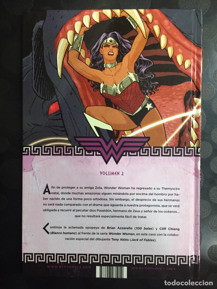 C&oacute;mics: WONDER WOMAN COLECCIONABLE N.2 ARCILLA ECC DC COMICS ( 2017 ) - Foto 2