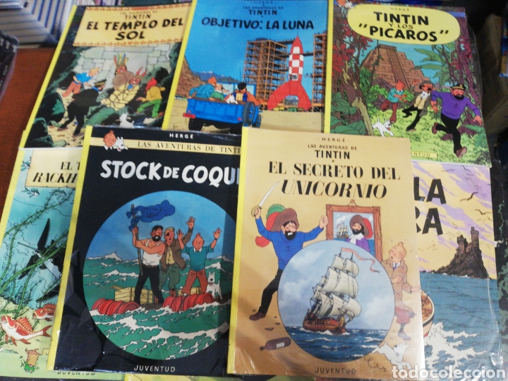 Las aventuras de Tintín colección completa ( 23 tomos) editorial Juventud  con precinto original