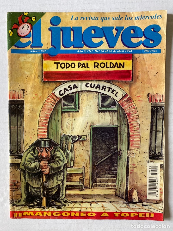 C&oacute;mics: EL JUEVES #882 Revista sat&iacute;rica