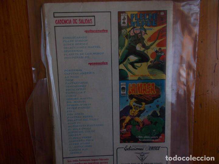 C&oacute;mics: EL HOMBRE DE HIERRO Y EL CAPITAN AMERICA. MARVEL COMIC GROUP N&ordm;17 - Foto 2