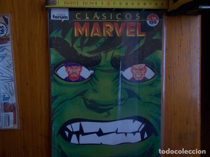 C&oacute;mics: CLASICOS MARVEL HULK, MARVEL COMIC - Foto 1