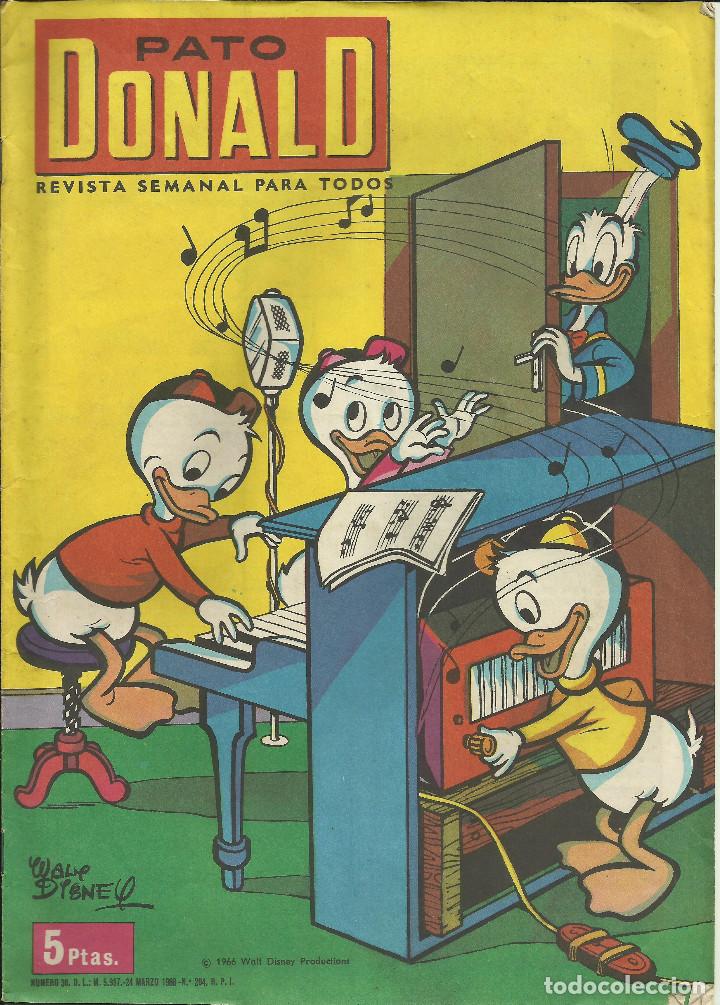C&oacute;mics: Comic Tebeo, Pato Donald N&ordm; 36, 24 Marzo 1966 - Foto 1