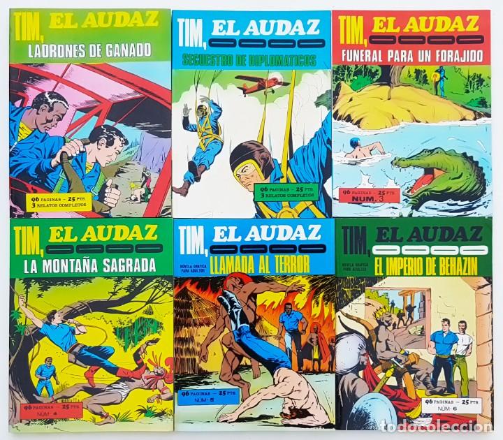 C&oacute;mics: TIM EL AUDAZ N&ordm; 5 LLAMADA AL TERROR EDITORIAL EUREDIT 1970 BUEN ESTADO - Foto 1