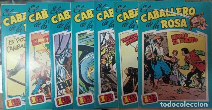 C&oacute;mics: EL CABALLERO DE LA ROSA (7 n&uacute;meros) reedici&oacute;n 1982 - Foto 1