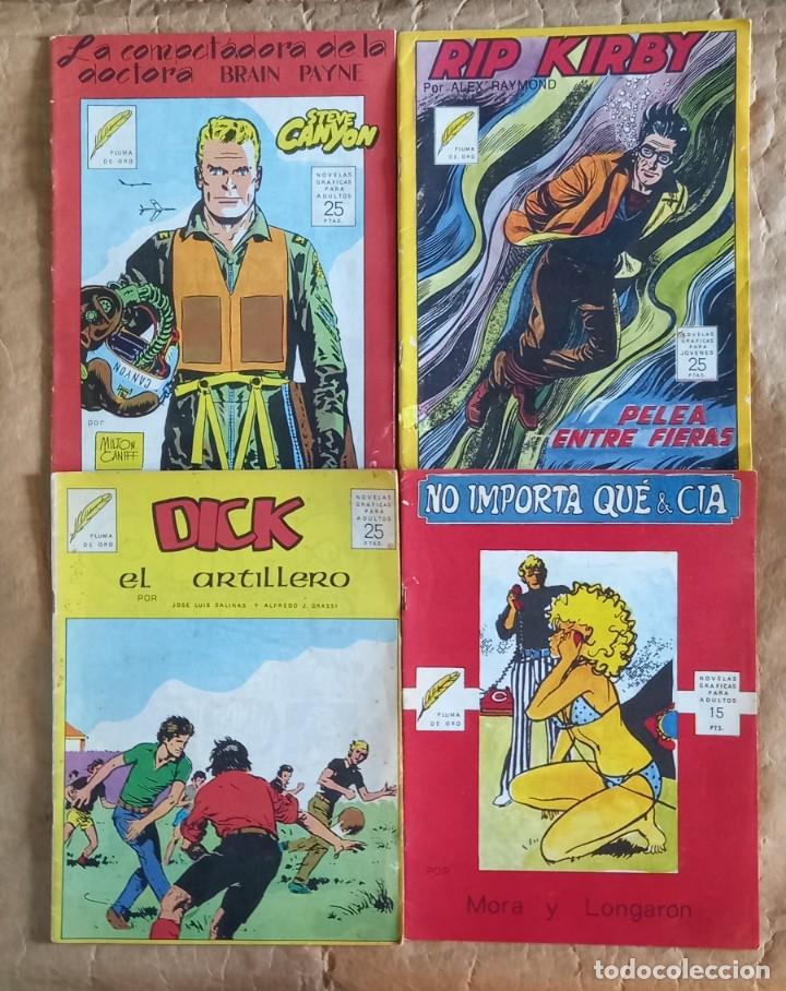 C&oacute;mics: PLUMA DE ORO - GRAFIMART / COLECCI&Oacute;N COMPLETA (4 N&Uacute;MEROS) - Foto 1
