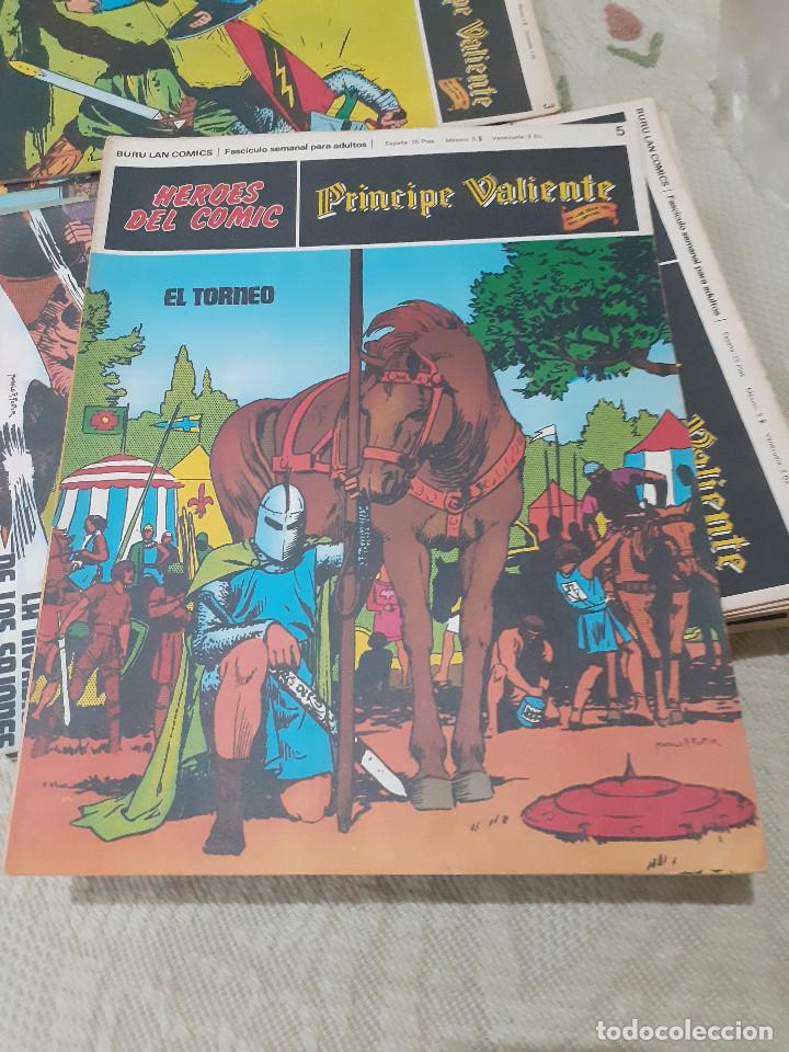 C&oacute;mics: PR&Iacute;NCIPE VALIENTE - N&ordm; 5 DE 96 - H&Eacute;ROES DEL C&Oacute;MIC - 1973 - BURU LAN COMICS - - Foto 1