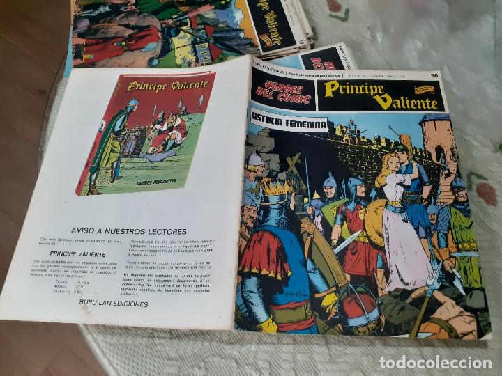C&oacute;mics: PR&Iacute;NCIPE VALIENTE - N&ordm; 36 DE 96 - H&Eacute;ROES DEL C&Oacute;MIC - 1973 - BURU LAN COMICS - - Foto 3