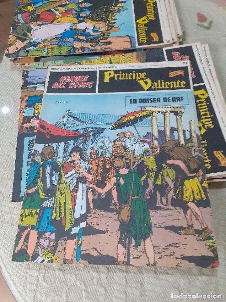 C&oacute;mics: PR&Iacute;NCIPE VALIENTE - N&ordm; 37 DE 96 - H&Eacute;ROES DEL C&Oacute;MIC - 1973 - BURU LAN COMICS - - Foto 1