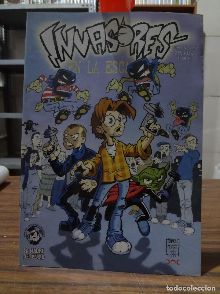 C&oacute;mics: INVASORES EN LA ESCALERA - MANUEL M. VIDAL - IVAN SARNAGO - LA MADRE DEL PERRO - Foto 1