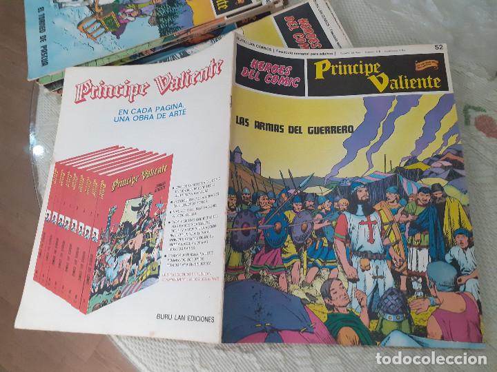 C&oacute;mics: PR&Iacute;NCIPE VALIENTE - N&ordm; 52 DE 96 - H&Eacute;ROES DEL C&Oacute;MIC - 1973 - BURU LAN COMICS - - Foto 3