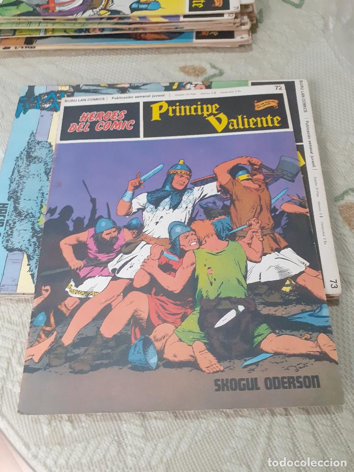 C&oacute;mics: PR&Iacute;NCIPE VALIENTE - N&ordm; 72 DE 96 - H&Eacute;ROES DEL C&Oacute;MIC - 1973 - BURU LAN COMICS - - Foto 1
