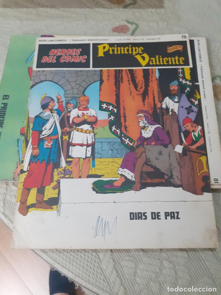 C&oacute;mics: PR&Iacute;NCIPE VALIENTE - N&ordm; 79 DE 96 - H&Eacute;ROES DEL C&Oacute;MIC - 1973 - BURU LAN COMICS - - Foto 1