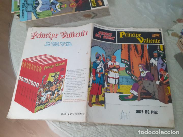 C&oacute;mics: PR&Iacute;NCIPE VALIENTE - N&ordm; 79 DE 96 - H&Eacute;ROES DEL C&Oacute;MIC - 1973 - BURU LAN COMICS - - Foto 3