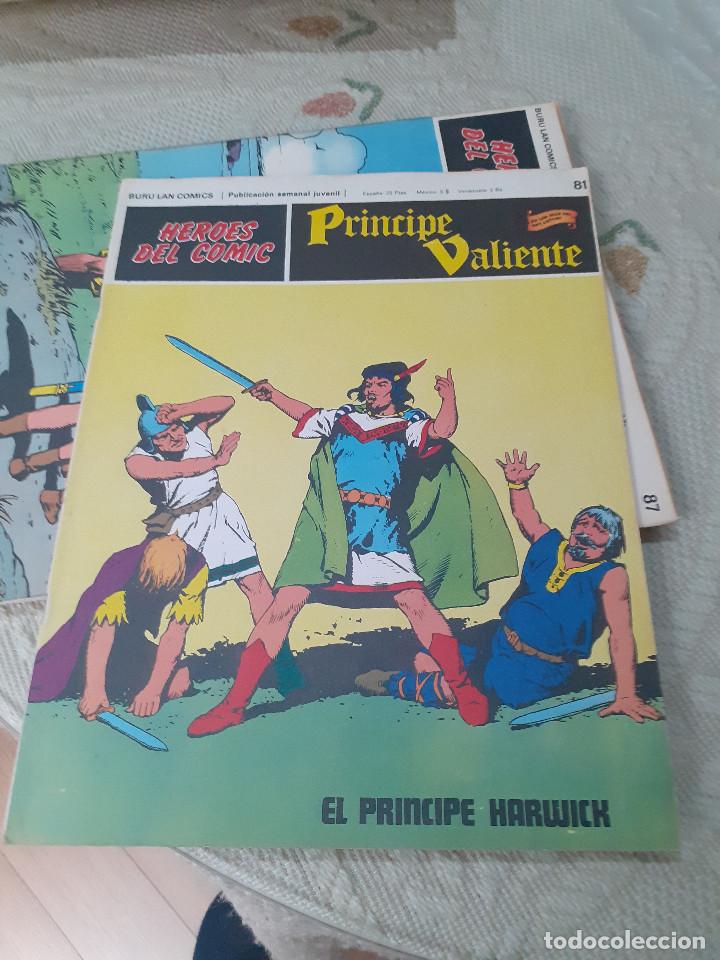 C&oacute;mics: PR&Iacute;NCIPE VALIENTE - N&ordm; 81 DE 96 - H&Eacute;ROES DEL C&Oacute;MIC - 1973 - BURU LAN COMICS - - Foto 1