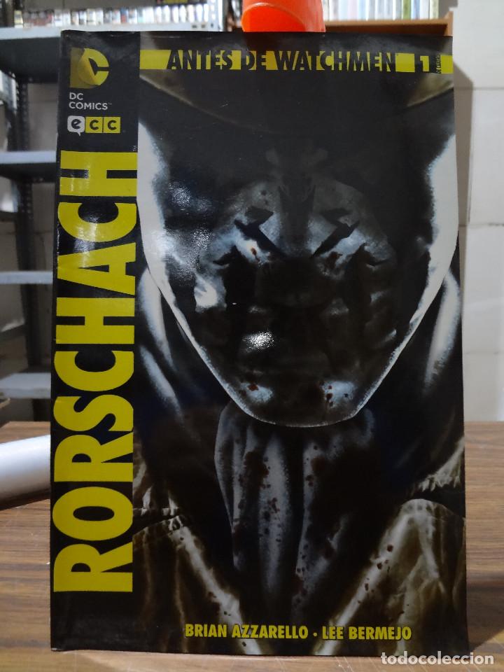 C&oacute;mics: ANTES DE WATCHMEN 1 - RORSCHACH - BRIAN AZZARELLO - LEE BERMEJO - ECC - Foto 1