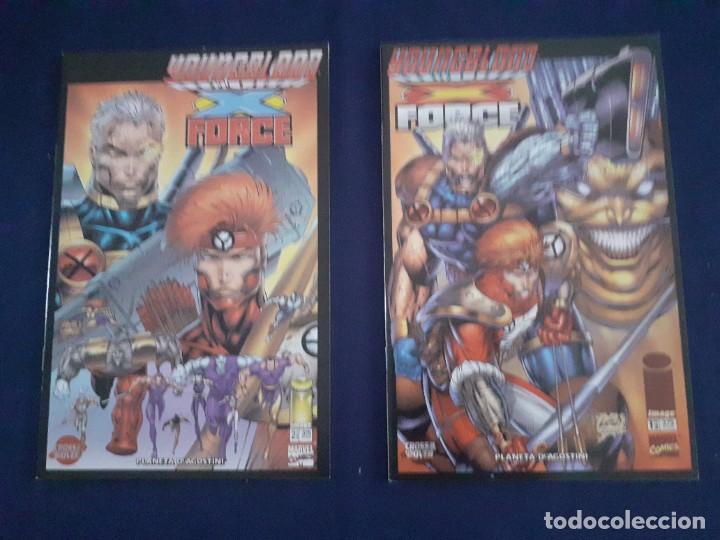 C&oacute;mics: MINI SERIE 2 NUMEROS YOUNGBLOON, X FORCE, PLANETA DeAGOSTINI, ESTADO NUEVO - Foto 1