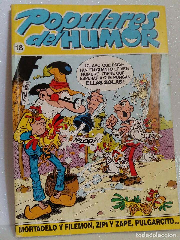 C&oacute;mics: POPULARES DEL HUMOR N&deg; 18 MORTADELO Y FILEMON - Foto 1