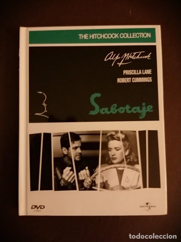 C&oacute;mics: LIBRO + DVD SABOTAJE DE ALFRED HITCHOCK CON PRISCILLA LANE Y ROBERT CUMMINGS - Foto 1