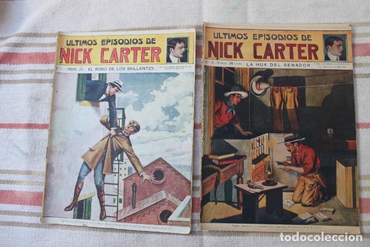 C&oacute;mics: ULTIMOS EPISODIOS DE NICK CARTER: LOTE DE 35 NOVELAS - Foto 1