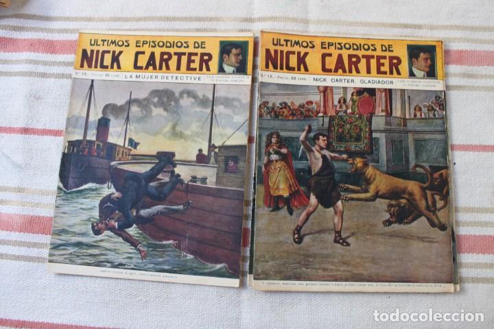 C&oacute;mics: ULTIMOS EPISODIOS DE NICK CARTER: LOTE DE 35 NOVELAS - Foto 9