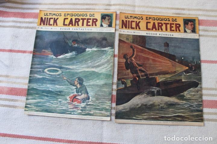 C&oacute;mics: ULTIMOS EPISODIOS DE NICK CARTER: LOTE DE 35 NOVELAS - Foto 15