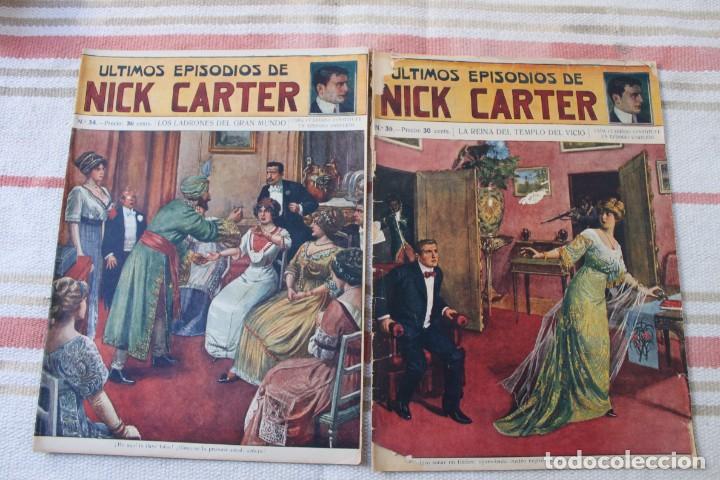 C&oacute;mics: ULTIMOS EPISODIOS DE NICK CARTER: LOTE DE 35 NOVELAS - Foto 19