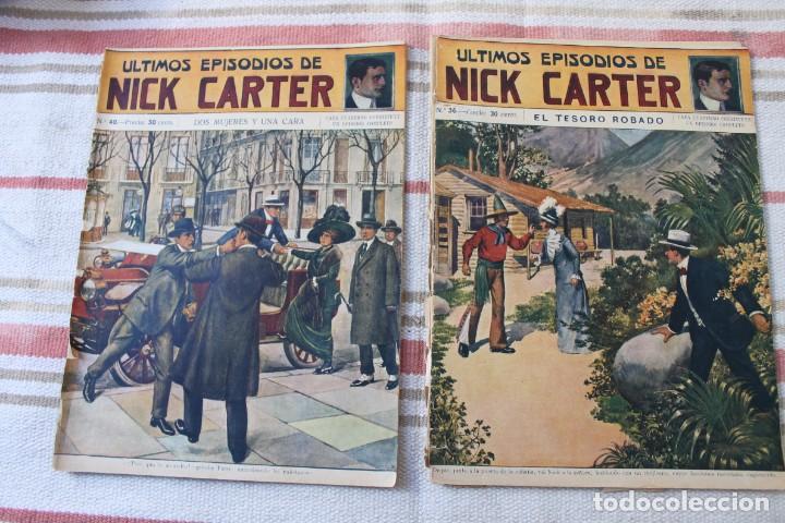 C&oacute;mics: ULTIMOS EPISODIOS DE NICK CARTER: LOTE DE 35 NOVELAS - Foto 21
