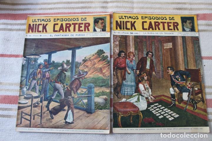 C&oacute;mics: ULTIMOS EPISODIOS DE NICK CARTER: LOTE DE 35 NOVELAS - Foto 23