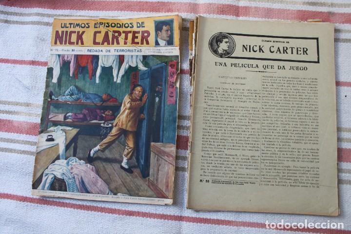 C&oacute;mics: ULTIMOS EPISODIOS DE NICK CARTER: LOTE DE 35 NOVELAS - Foto 25