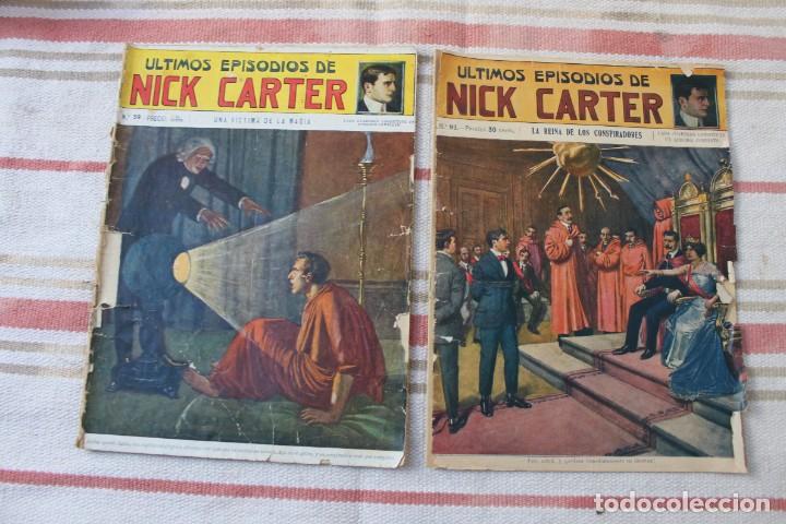 C&oacute;mics: ULTIMOS EPISODIOS DE NICK CARTER: LOTE DE 35 NOVELAS - Foto 27