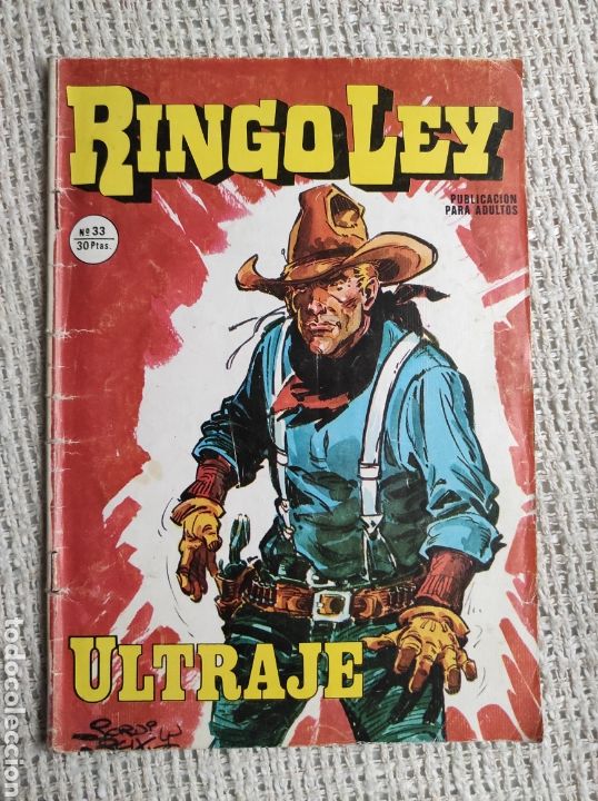 C&oacute;mics: RINGO LEY. N&ordm; 33. ULTRAJE. EDICIONES ALONSO - Foto 1
