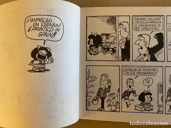 C&oacute;mics: Mafalda N&ordm; 1 Tiras de Quino Ed. Lumen - Foto 3