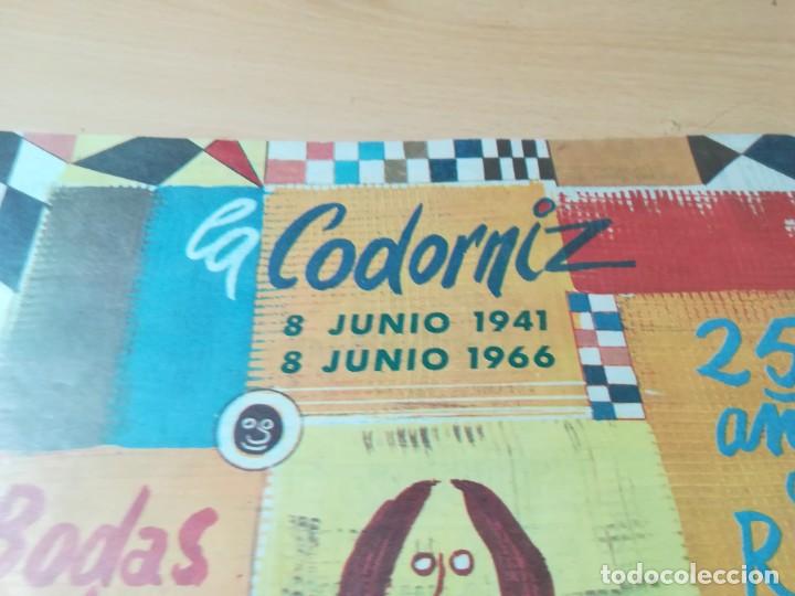 C&oacute;mics: LA CODORNIZ / 8 JUNIO 1941, 8 JUNIO 1966 / 25 A&Ntilde;OS / AH41 - Foto 2
