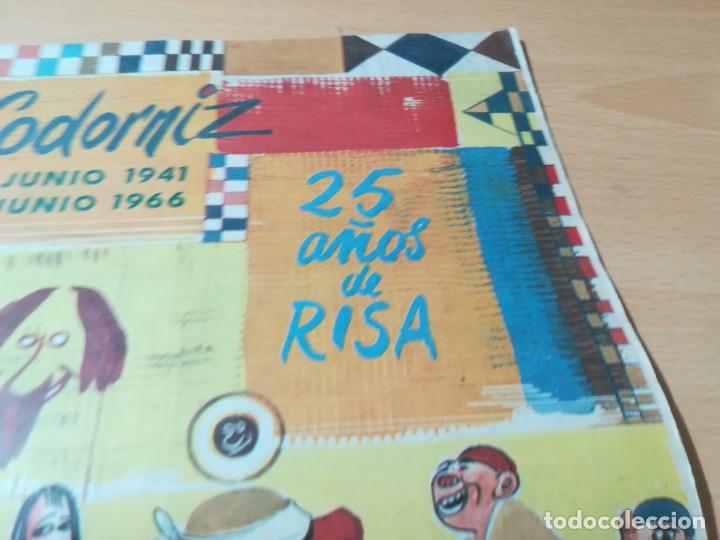 C&oacute;mics: LA CODORNIZ / 8 JUNIO 1941, 8 JUNIO 1966 / 25 A&Ntilde;OS / AH41 - Foto 3