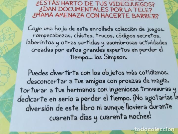 C&oacute;mics: LIBRO DE JUEGOS PARA LOS DIAS DE LLUVIA / LOS SIMPSON / / CONS 103 - Foto 3