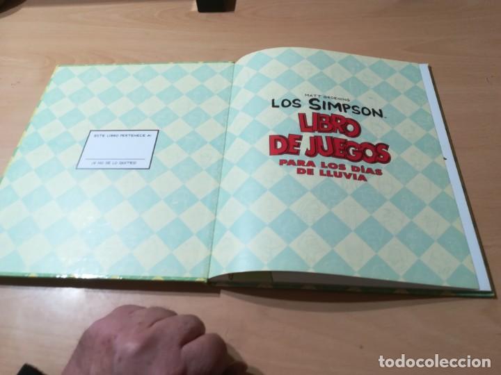 C&oacute;mics: LIBRO DE JUEGOS PARA LOS DIAS DE LLUVIA / LOS SIMPSON / / CONS 103 - Foto 4