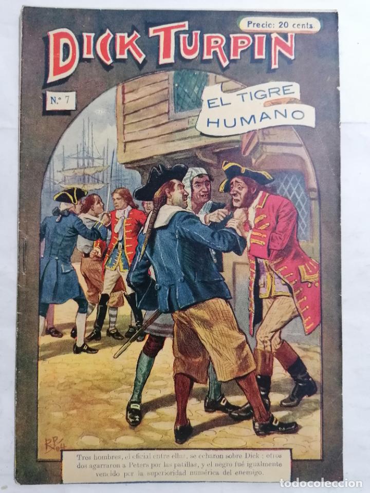 C&oacute;mics: DICK TURPIN, N&ordm; 7, EL TIGRE HUMANO - Foto 1