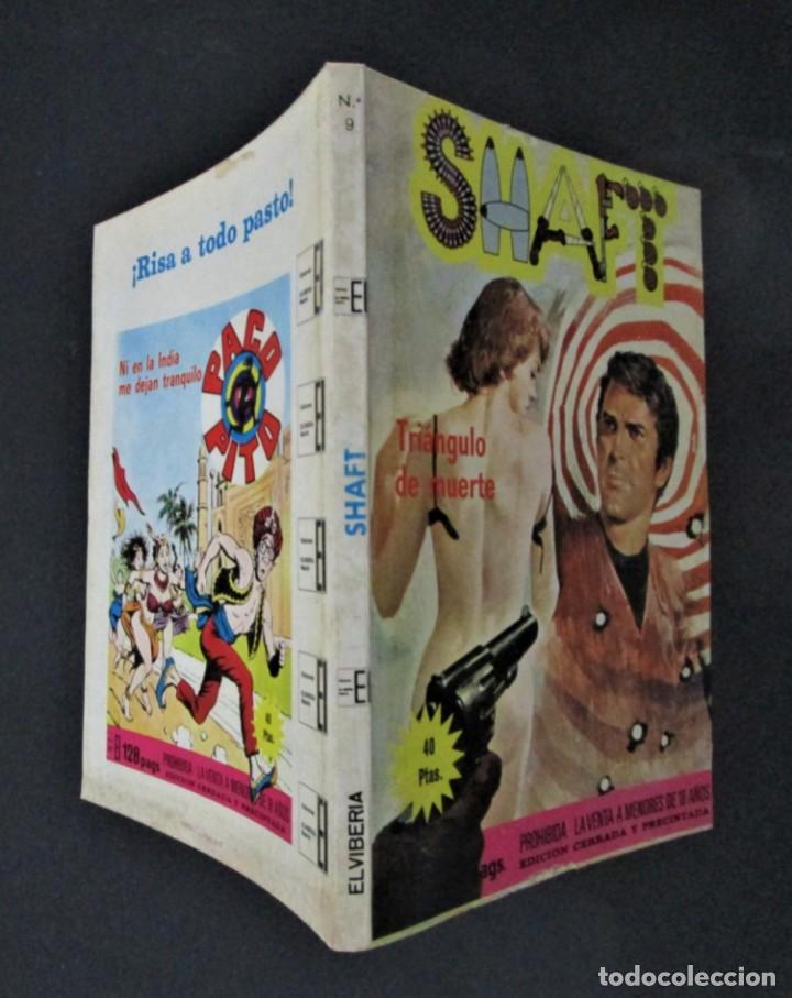 C&oacute;mics: SHAFT N&ordm; 9- TRIANGULO DE MUERTE - ELVIBERIA 1976 - Foto 2