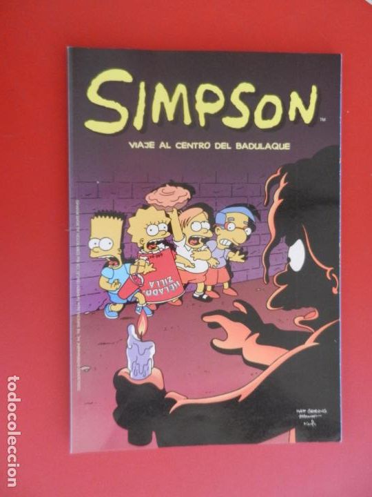 C&oacute;mics: SIMPSON ,VIAJE AL CENTRO DEL BADULAQUE , Matt Groening. Comic Bongo-2004 - Foto 1