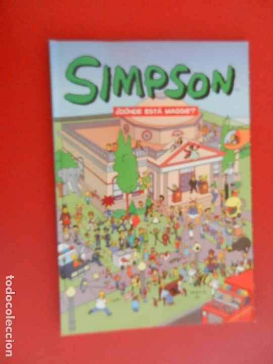 C&oacute;mics: SIMPSON ,&iquest;DONDE ESTA MAGGIE? , Matt Groening. Comic Bongo-2004 - Foto 1