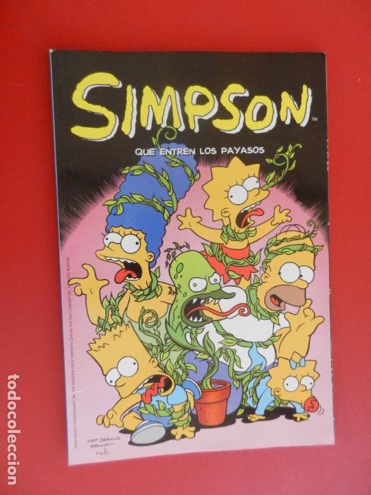 C&oacute;mics: SIMPSON ,QUE ENTREN LOS PAYASOS , Matt Groening. Comic Bongo-2004 - Foto 1