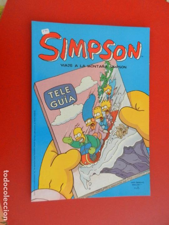 C&oacute;mics: SIMPSON ,VIAJE A LA MONTA&Ntilde;A SIMPSON , Matt Groening. Comic Bongo-2004 - Foto 1