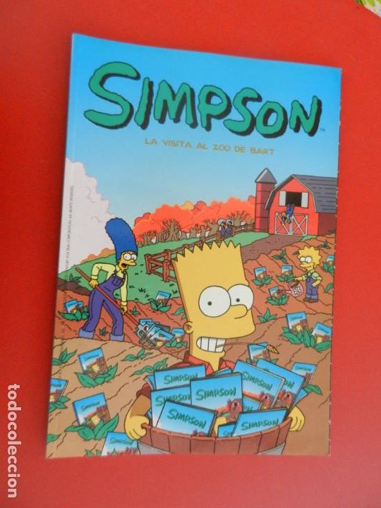 C&oacute;mics: SIMPSON ,LA VISITA AL ZOO DE BART - Matt Groening. Comic Bongo-2004 - Foto 1