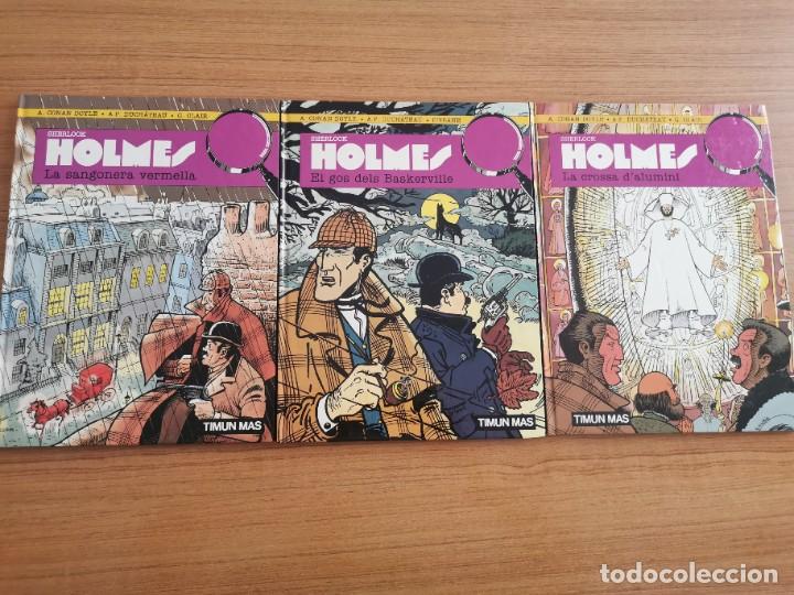 C&oacute;mics: SHERLOCK HOLMES - COL LECCIO COMPLETA 3 VOLUMS - CATALA
