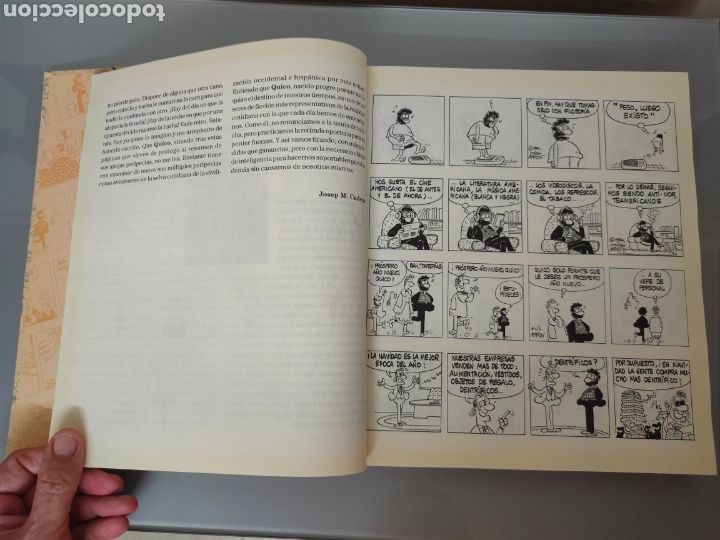 C&oacute;mics: EL GRAN LIBRO DE QUICO EL PROGRE J.L. MARTIN 1993 EDITORIAL PURESA - Foto 5