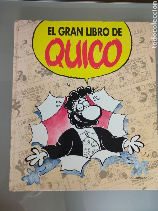 C&oacute;mics: EL GRAN LIBRO DE QUICO EL PROGRE J.L. MARTIN 1993 EDITORIAL PURESA - Foto 1